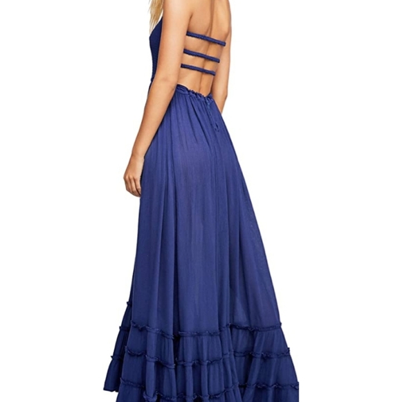 Women's summer dress sexy backless maxi long dres - Picture 3 of 14